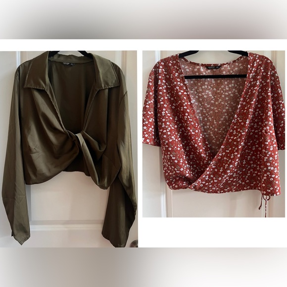 ☀️☀️Women’s cropped blouses☀️☀️ - Picture 1 of 7